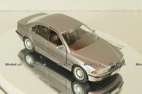 BMW 525i sedan (E39) 1995, grey, в коробке, 80429419980, Schabak 1:43