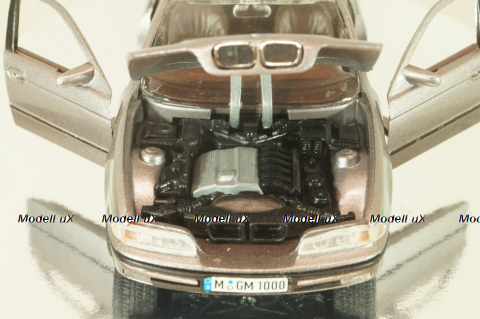 BMW 525i sedan (E39) 1995, grey, в коробке, 80429419980, Schabak 1:43