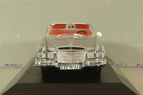 Mercedes-Benz 280 SE 3,5 Cabriolet (W111) 1961, silver, 4333, Faller 1:43