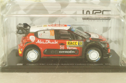 Citroen C3 WRC #10 Rally RACC Catalunya-Costa Daurada 2018, Loeb/Elena, G113U002, WRC Collection, Hachette 1:24