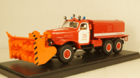 Зил 157Е Д-470 Шнекороторный снегоочиститель красный, Modellux 1:43