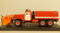 Зил 157Е Д-470 Шнекороторный снегоочиститель красный, Modellux 1:43