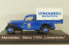 Mercedes-Benz 170V pickup (W136) "Lowenbrau" 1936, blue, 02266, Schuco 1:43