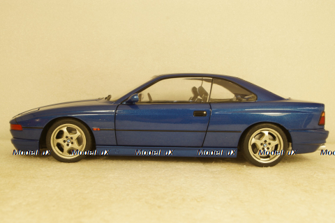 BMW 850 (E31) CSI Coupe 1990 blue, 1807002, Solido 1:18