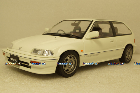 HONDA CIVIC EF-3 Si 1987 WHITE, T9-1800104 , Triple9 1:18 