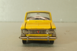 Москвич-412 А2, 2 зажима, желтый,Тантал/Радон 1:43