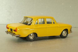 Москвич-412 А2, 2 зажима, желтый,Тантал/Радон 1:43