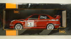 Mitsubishi Lancer RS Evolution VI, No.1 Rallye WM, Rally San Remo T.Maekinen/R.Mannisenmaeki, IXO 1:18