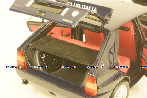 Lancia Delta Integrale, Club Italia 1986, dark blue ,08343SC, Kyosho 1:18