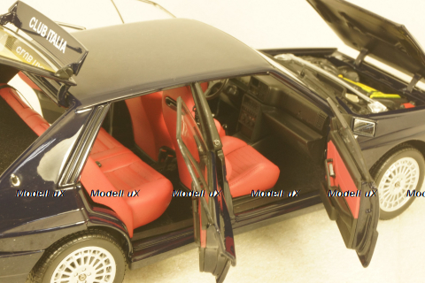 Lancia Delta Integrale, Club Italia 1986, dark blue ,08343SC, Kyosho 1:18