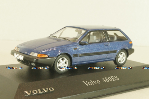 Volvo 480 ES 1986 blue, 8506016, Atlas Volvo Collection, 1:43