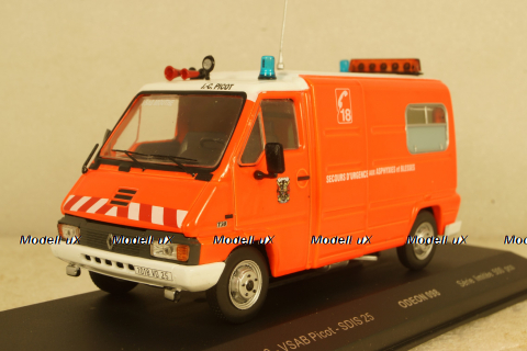 Renault Master T30 Van VSAB Picot Sdis 25 Sapeurs Pompiers 1981, ODEON098, ODEON 1:43