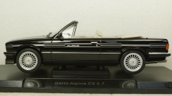 BMW Alpina C2 2.7 Cabriolet Basis BMW E30 1986 black, MCG18277, MCG 1:18