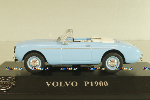 Volvo P1900 Cabriolet 1956, light blue, 8506009, Atlas Volvo Collection, 1:43