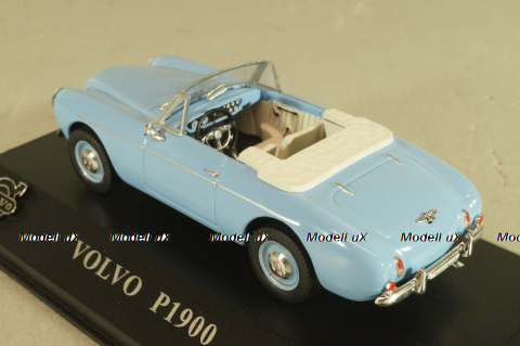 Volvo P1900 Cabriolet 1956, light blue, 8506009, Atlas Volvo Collection, 1:43