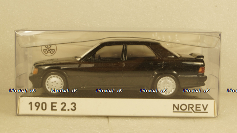 MERCEDES 190 2.3 - 16 1984 BLACK METALLIC, Norev 1:43