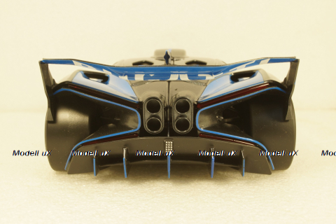 Bugatti Bolide W16 8.0 FOUR-TURBO 1850hp 500km/h 2020, BU11047B, Burago 1:18