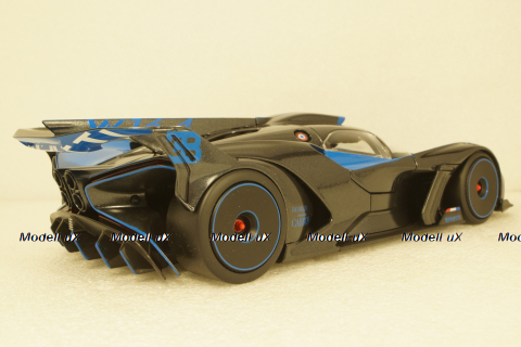 Bugatti Bolide W16 8.0 FOUR-TURBO 1850hp 500km/h 2020, BU11047B, Burago 1:18