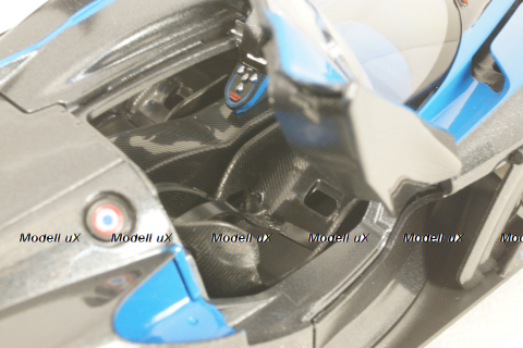 Bugatti Bolide W16 8.0 FOUR-TURBO 1850hp 500km/h 2020, BU11047B, Burago 1:18