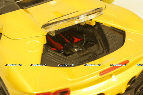 Ferrari SF90 Stradale Hybrid Spider 1000hp OPEN 2020, BU16016YE , Burago 1:18