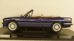 BMW Alpina C2 2.7 Cabriolet Basis BMW E30 1986 metallic-blue/dekor, MCG18224, MCG 1:18