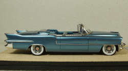 Cadillac Eldorado Biarritz Open top Bahama Blue Metallic 1955, STM55001, Stamp models 1:43