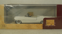 Cadillac Eldorado Biarritz Open top White 1955, STM55003, Satmp Models 1:43