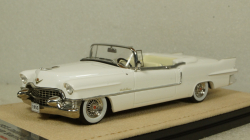 Cadillac Eldorado Biarritz Open top White 1955, STM55003, Satmp Models 1:43