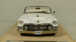Cadillac Eldorado Biarritz Open top White 1955, STM55003, Satmp Models 1:43