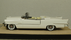 Cadillac Eldorado Biarritz Open top White 1955, STM55003, Satmp Models 1:43
