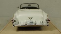 Cadillac Eldorado Biarritz Open top White 1955, STM55003, Satmp Models 1:43