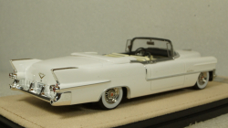 Cadillac Eldorado Biarritz Open top White 1955, STM55003, Satmp Models 1:43
