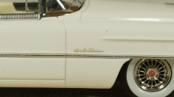 Cadillac Eldorado Biarritz Open top White 1955, STM55003, Satmp Models 1:43