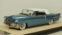 Cadillac Eldorado Biarritz Close top Bahama Blue Metallic 1955, STM55002, Satmp Models 1:43