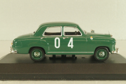 Mercedes-Benz 180 D (W120) #4, Mille Miglia 1955, green, Mercedes-Benz-Offizielle Modell-Sammlung #80, Altaya 1:43