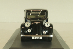 Mercedes-Benz 130 W23 1934, black/dark Blue, Mercedes-Benz-Offizielle Modell-Sammlung #23, Altaya 1:43