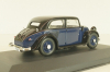 Mercedes-Benz 130 W23 1934, black/dark Blue, Mercedes-Benz-Offizielle Modell-Sammlung #23, Altaya 1:43