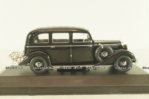 Mercedes-Benz 260 D Pullman (W138) limousine 1938, black, Mercedes-Benz-Offizielle Modell-Sammlung #19, Altaya 1:43