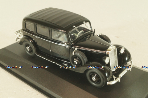 Mercedes-Benz 260 D Pullman (W138) limousine 1938, black, Mercedes-Benz-Offizielle Modell-Sammlung #19, Altaya 1:43