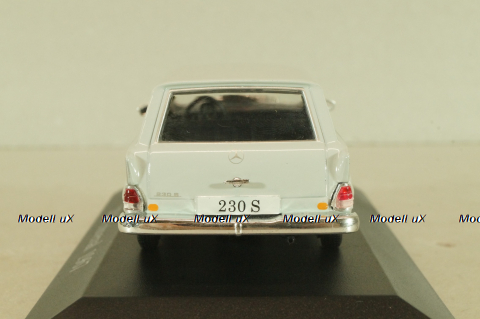 Mercedes-Benz 230 S Universal (W110) 1967, grey, MBOMS012, Altaya, Mercedes-Benz Offizielle Modell Sammlung #12, 1:43