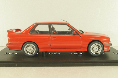 BMW M3 (E30) 1986, red, 1801502, Solido 1:18 (Без картонной коробки)