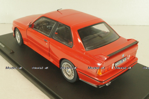 BMW M3 (E30) 1986, red, 1801502, Solido 1:18 (Без картонной коробки)