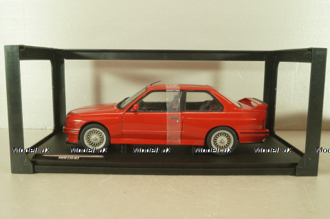 BMW M3 (E30) 1986, red, 1801502, Solido 1:18 (Без картонной коробки)