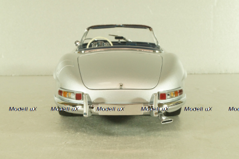 Mercedes-Benz 300SL Roadster (W198) 1957, silver, ‎180039030, Minichamps 1:18