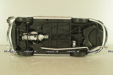 Mercedes-Benz 300SL Roadster (W198) 1957, silver, ‎180039030, Minichamps 1:18