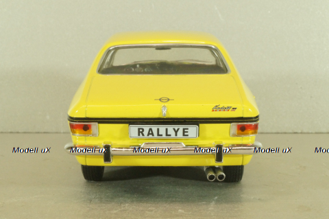 Opel Kadett B Coupé Rally 1965, yellow, Revell 1:18