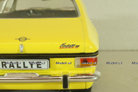 Opel Kadett B Coupé Rally 1965, yellow, Revell 1:18