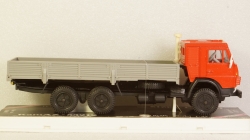Камаз-53212 бортовой красный/серый, Арек 1:43 
