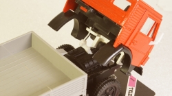 Камаз-53212 бортовой красный/серый, Арек 1:43 