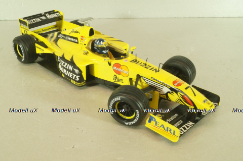 Jordan 199 #7 with pilot Damon Hill 1999, F1, Formula 1, Hot Weels 1:18